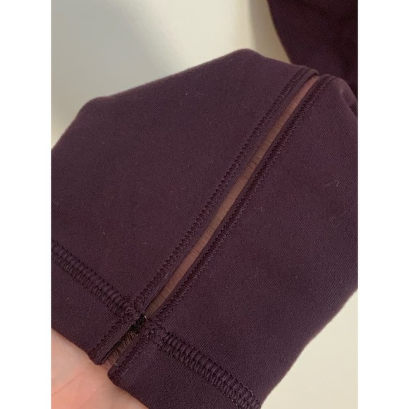 Lululemon Burgandy Leggings‎ - Picture 5 of 12